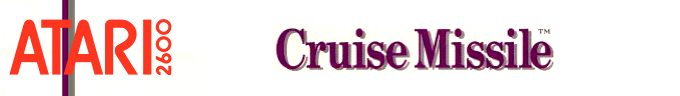 Cruise Missile logo for Atari 2600